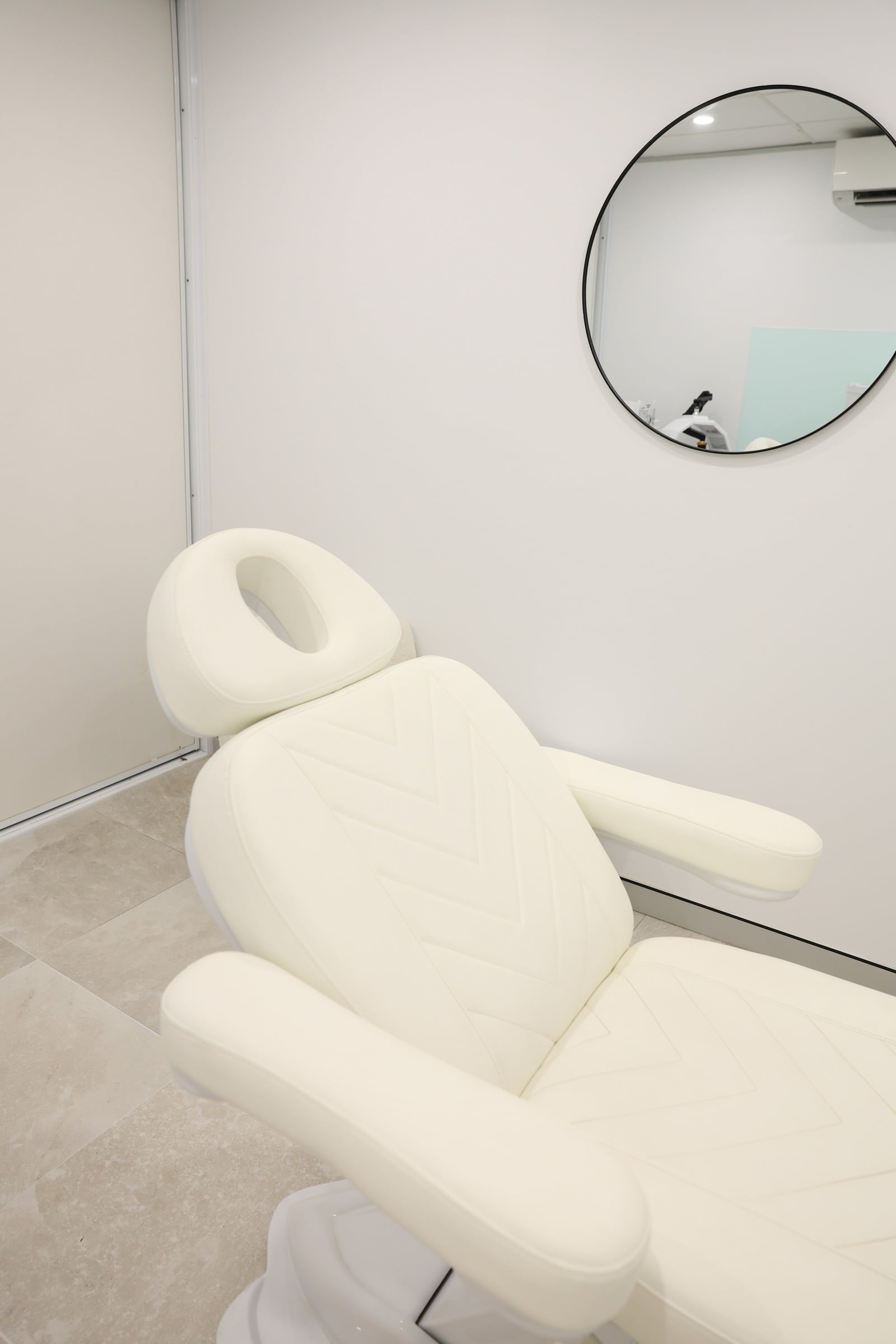 Treatment room at EllaRae Aesthetics